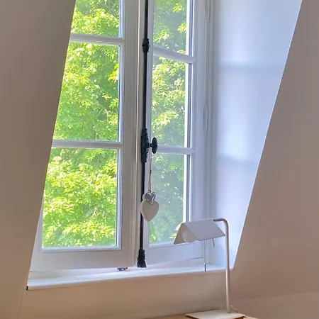 Signature Topfloor Flat In A Shared Xix Century Mansion In Western Paris アパート *